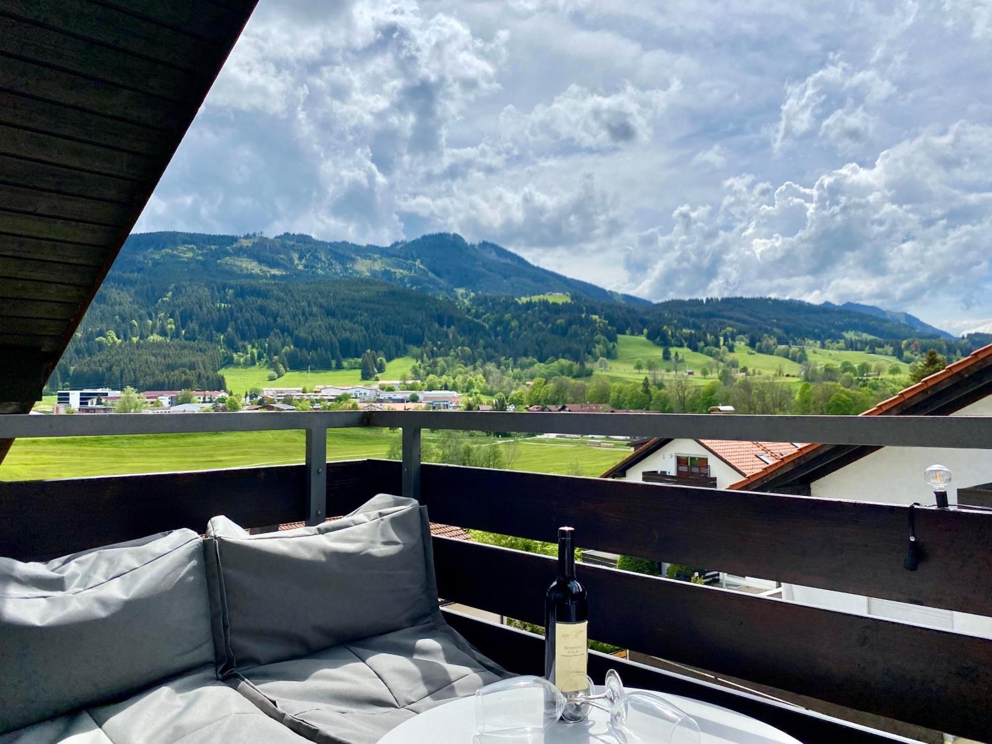 Best Butler Alpspitz Apartment Kueche Parken Balkon 内森尔旺 外观 照片