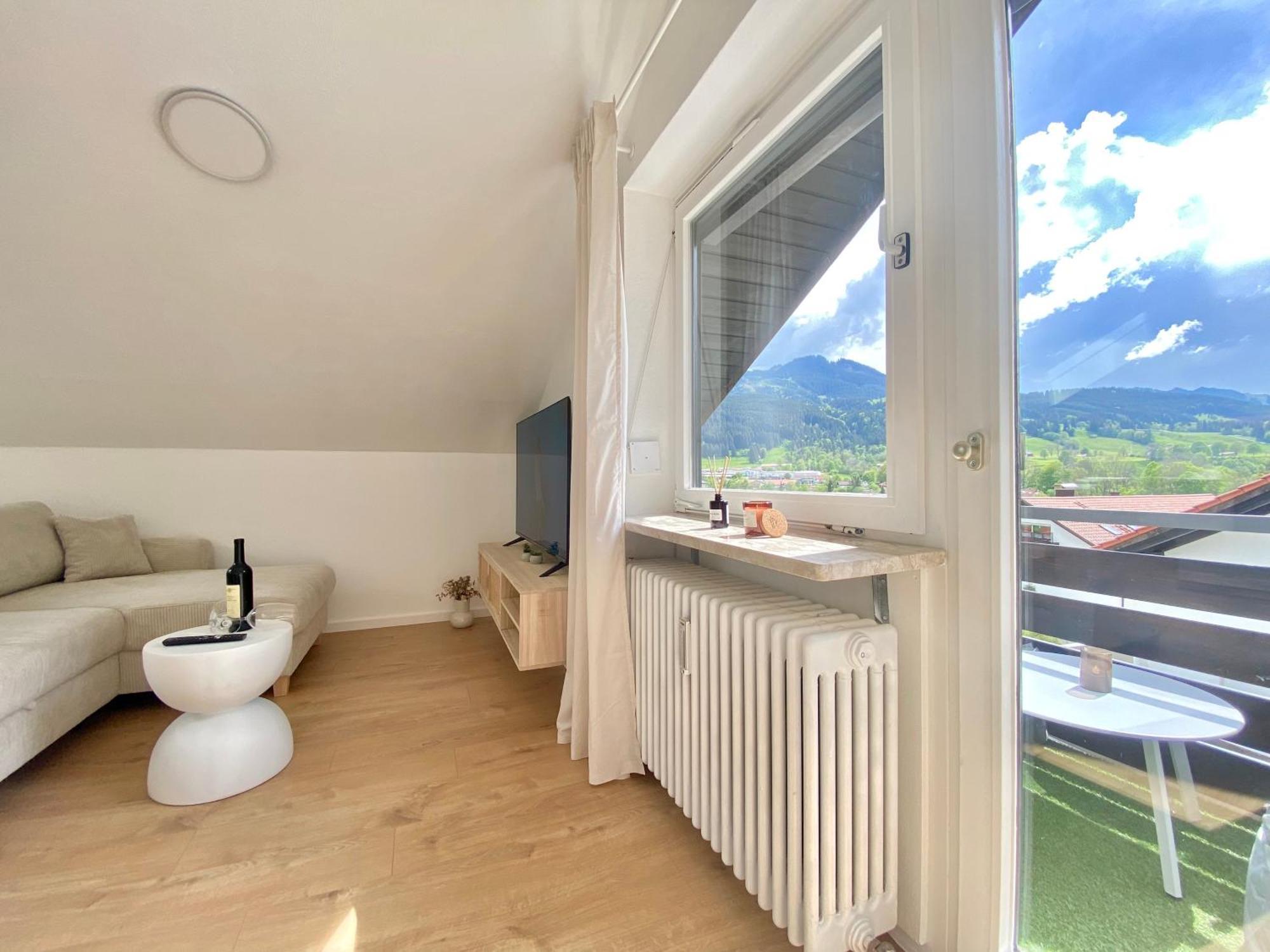 Best Butler Alpspitz Apartment Kueche Parken Balkon 内森尔旺 外观 照片